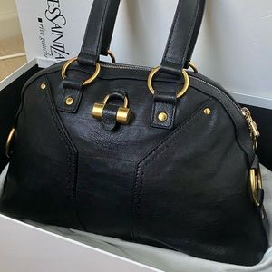 Yves Saint Laurent Leather Muse Bag